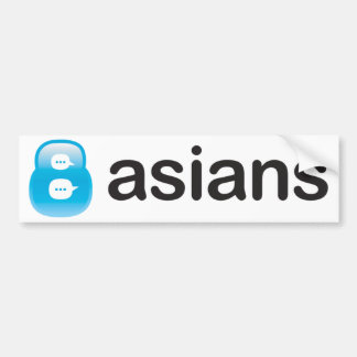 klistermärke 8Asians