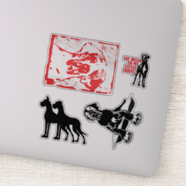 Klistermärke Carsticker Great Dane Collection Klistermärken