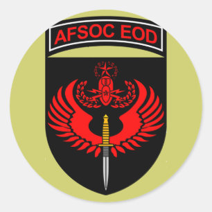 Klistermärke för AFSOC EOD
