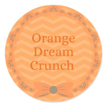 Klistermärke för apelsinsmak 'Orange Dream Crunch'