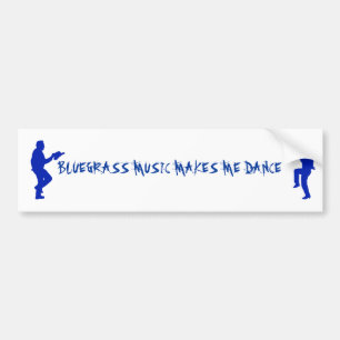 KLISTERMÄRKE FÖR BLÅGRÄS MUSIC-BUMPER