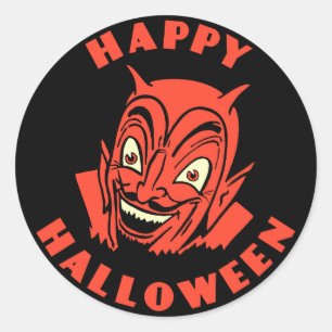 Klistermärke för happy halloween för