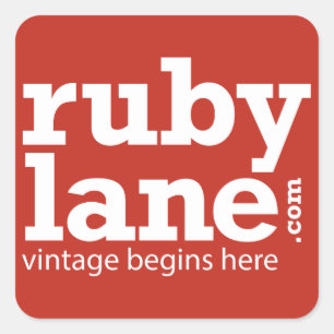 Klistermärke för kvarter för RubyLanefärg