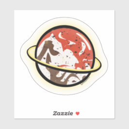 Klistermärke för planerad anpassningsbar klistermärken