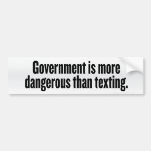 Klistermärke för regering och textning