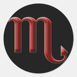 Klistermärke för Scorpio #2