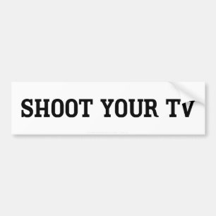 Klistermärke för Skjut Din TV