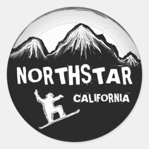 Klistermärke för snowboard för Northstar