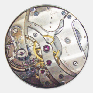 Klistermärke för Steampunk flyttadelar