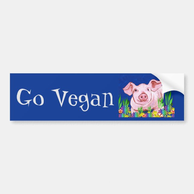 Klistermärke för veganer (Framsidan)