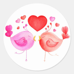 Klistermärke för vit för Whimiscal love