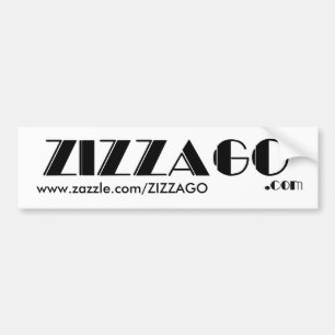 Klistermärke Företag ZIZZAGO