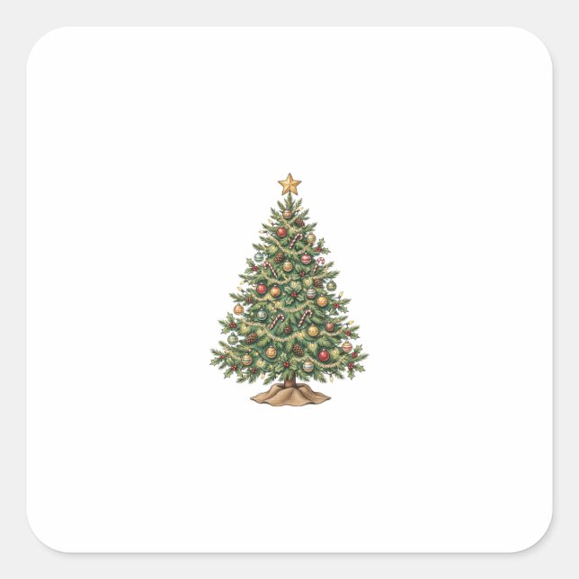 Klistermärke Julfest  (Framsida)