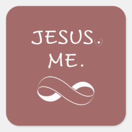 Klistermärke Kristna Kvinnor Jesus Me Sigill Kort