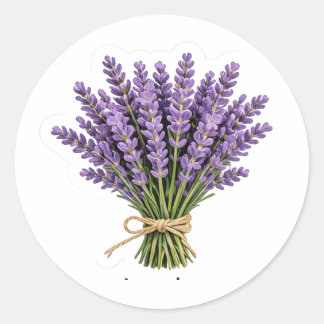 Klistermärke Lavendel