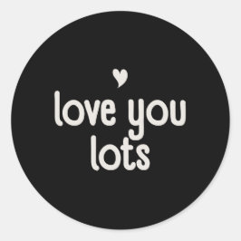 Klistermärke Love You - Bloom & Stick