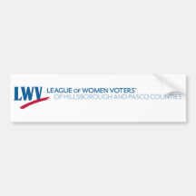 Klistermärke LWV av Hillsborough och Pasco