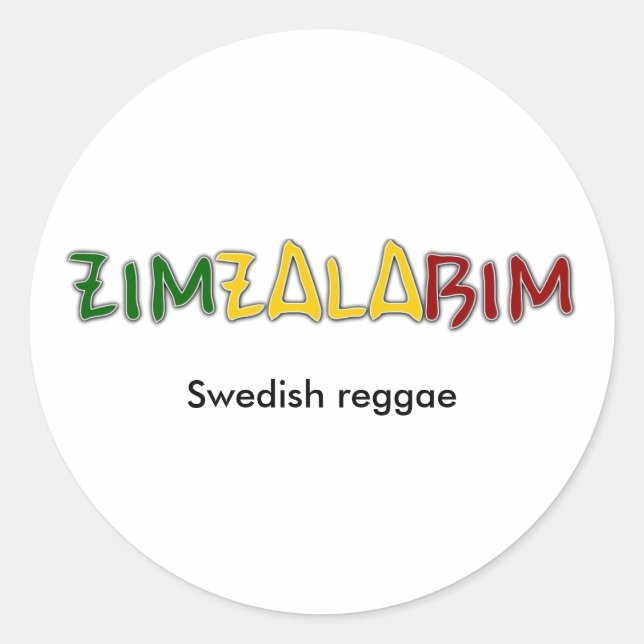 Klistermärke Zimzalabim (Framsida)