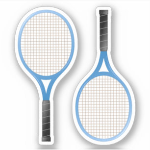 Klistermärkear för blåtttennisracket klistermärken