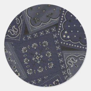 Klistermärkear för landblåttBandana Runt Klistermärke