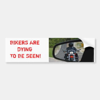 klistermärken BIKER DÖR för ATT SES!