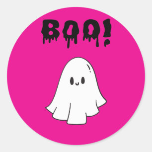 Klistermärken Boo halloweenfest
