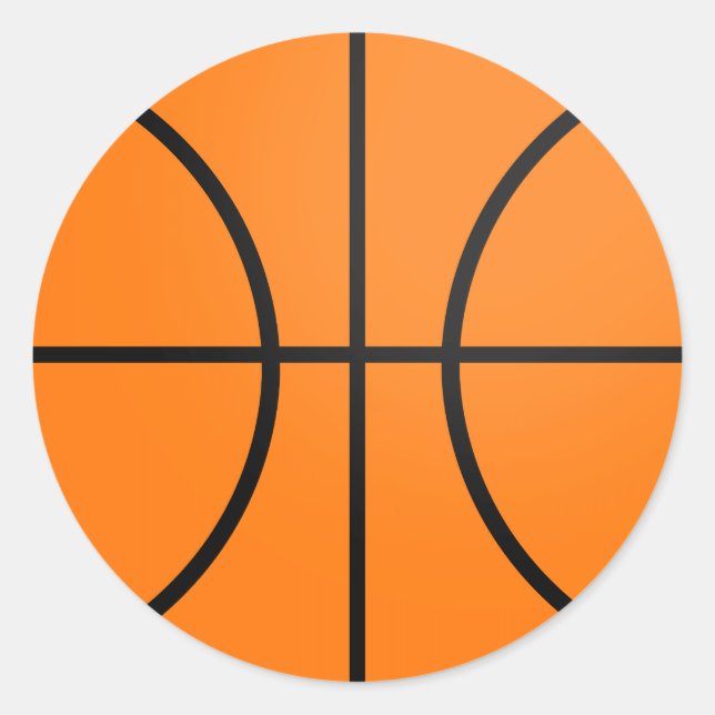 Klistermärken för basket (Framsida)
