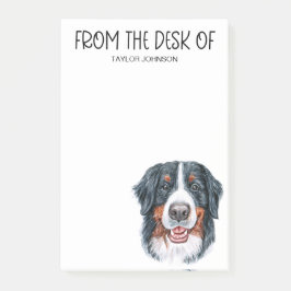 Klistermärken för Berner Sennenhund älskare Post-it Block