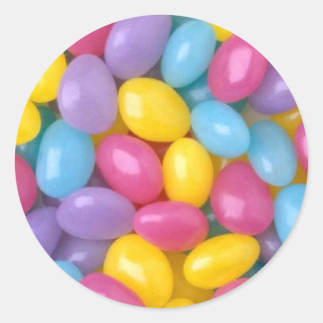 Klistermärken för gelébönor (Framsida)