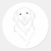 Klistermärken för golden retriever-älskare