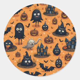 klistermärken för halloween