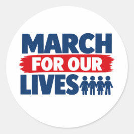 Klistermärken för March for our lives