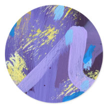 Klistermärken i designen för gnistrare