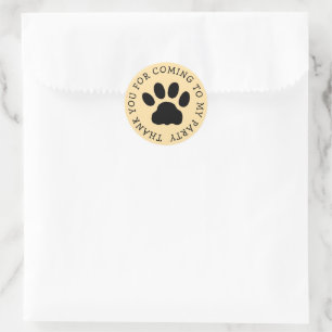 Klistermärken med logotyp för kattklor för husdjur