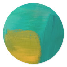 Klistermärken och sigill i dimmig soldesign