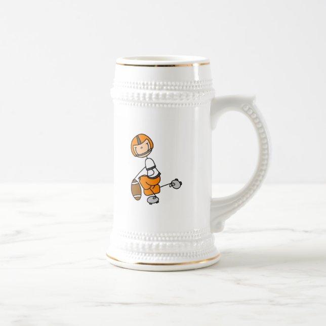 Klistermärkesfotboll Orange Sejdel (Höger)