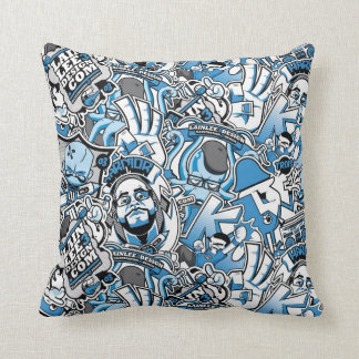 Klistermärketryck Kudde