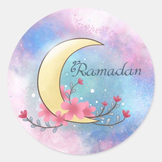 klisterrond pour ramadan runt klistermärke (Framsida)
