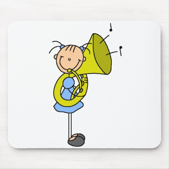 Klistickfigur Tuba Musmatta (Framsidan)