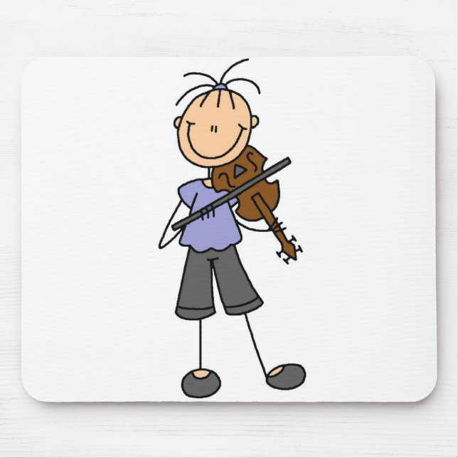 Klistickfigurfiolmusmatta Musmatta (Framsidan)