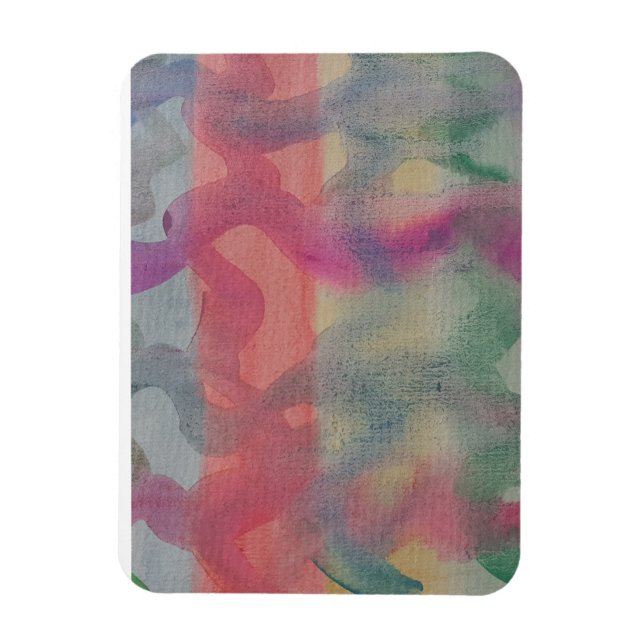 Klistra in Abstrakt Art Magnet (Vertikal)