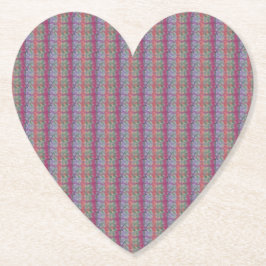 Klistra in Abstrakt Art Papper Underlägg