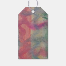 Klistra in Abstrakt Art Presentetikett