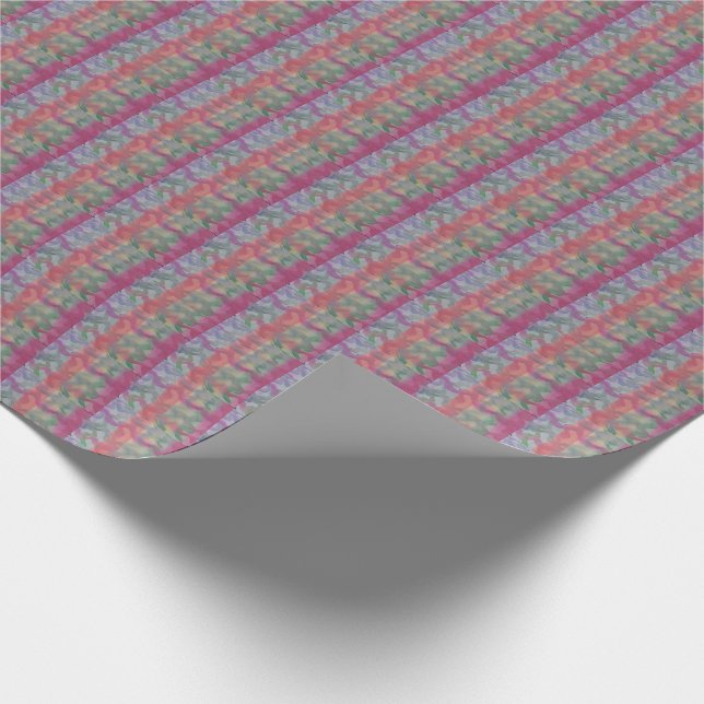 Klistra in Abstrakt Art Presentpapper (Hörn)