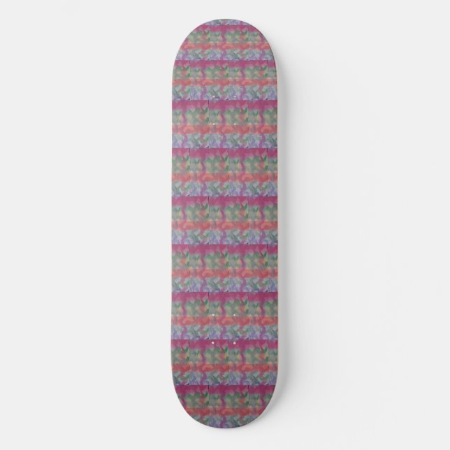Klistra in Abstrakt Art Skateboard (Framsida)