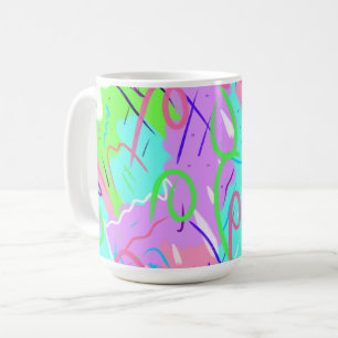Klistra in Abstrakt, popup-bild Kaffemugg