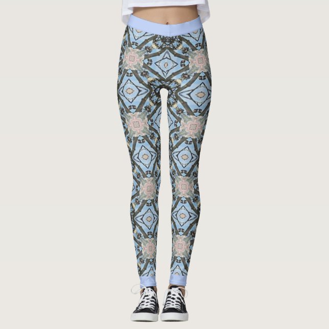 Klistra in Embrace-design Leggings (Framsida)