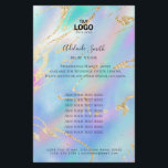 Klistra in färger flygblad<br><div class="desc">makeup artist skönhetsflygare professionell</div>