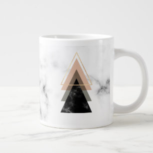 Klistra in markerad utskriftsdesign jumbo mugg