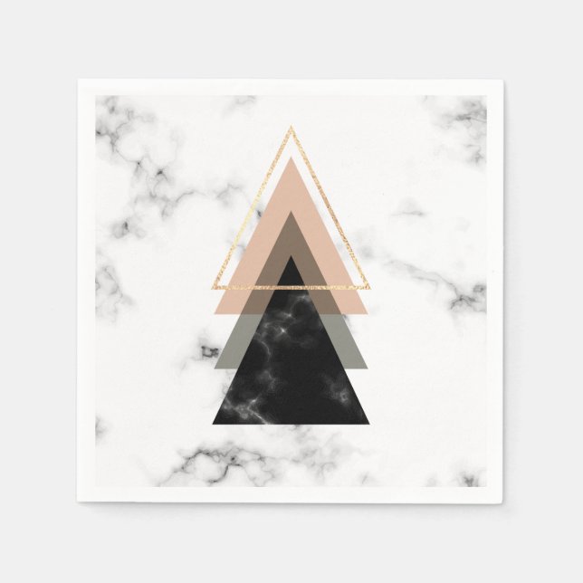 Klistra in markerad utskriftsdesign pappersservett (Framsidan)